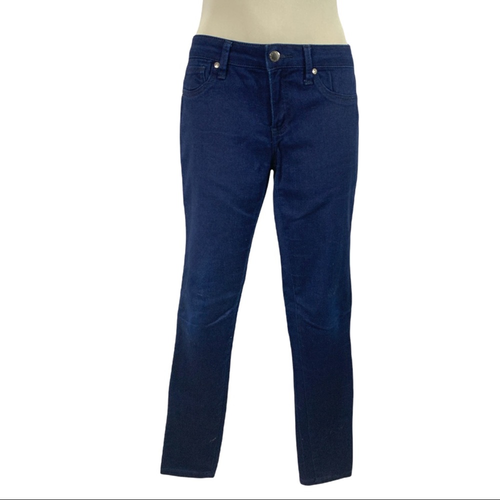 EVERMORE Dark Blue Slime Women’s boot cut Jeans - Picture 8 of 12